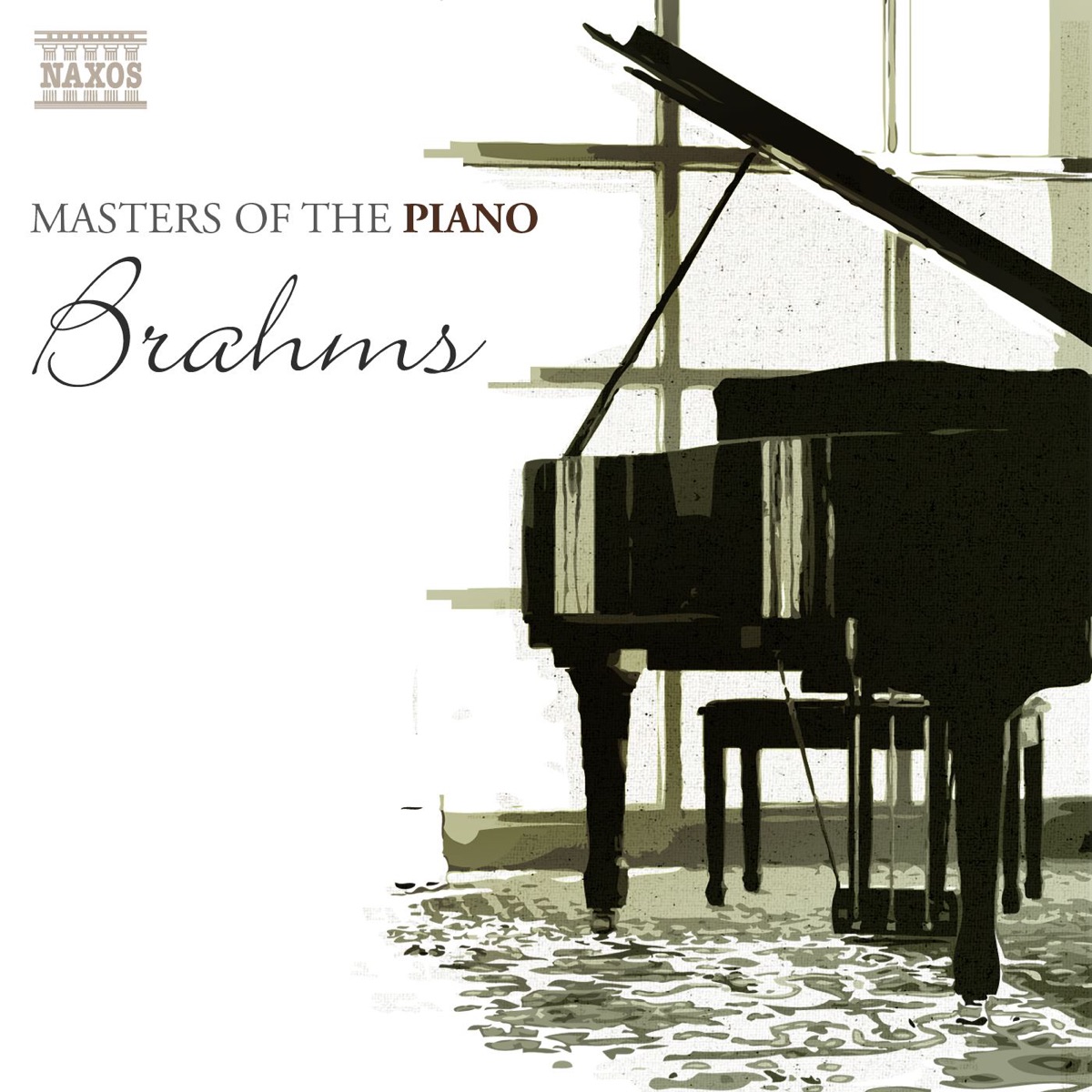 Masters of the Piano: Brahms cover art