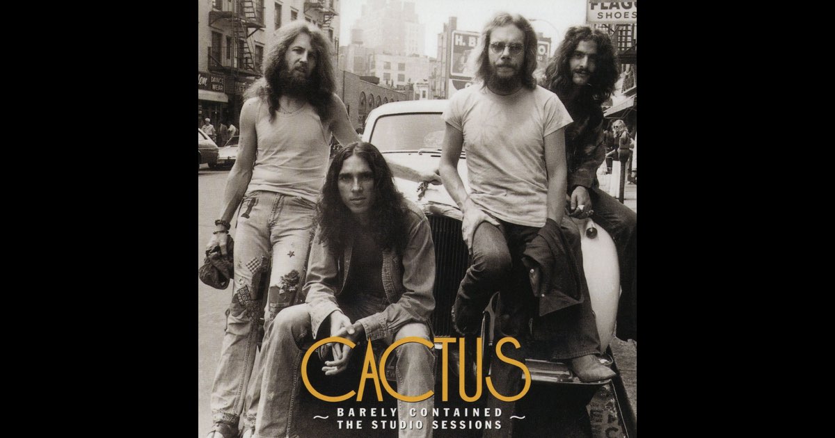 洋楽 CACTUS/ BARELY CONTAINED/STUDIO SESSIONS Barely Contained - The Studio Sessions - Compilation by