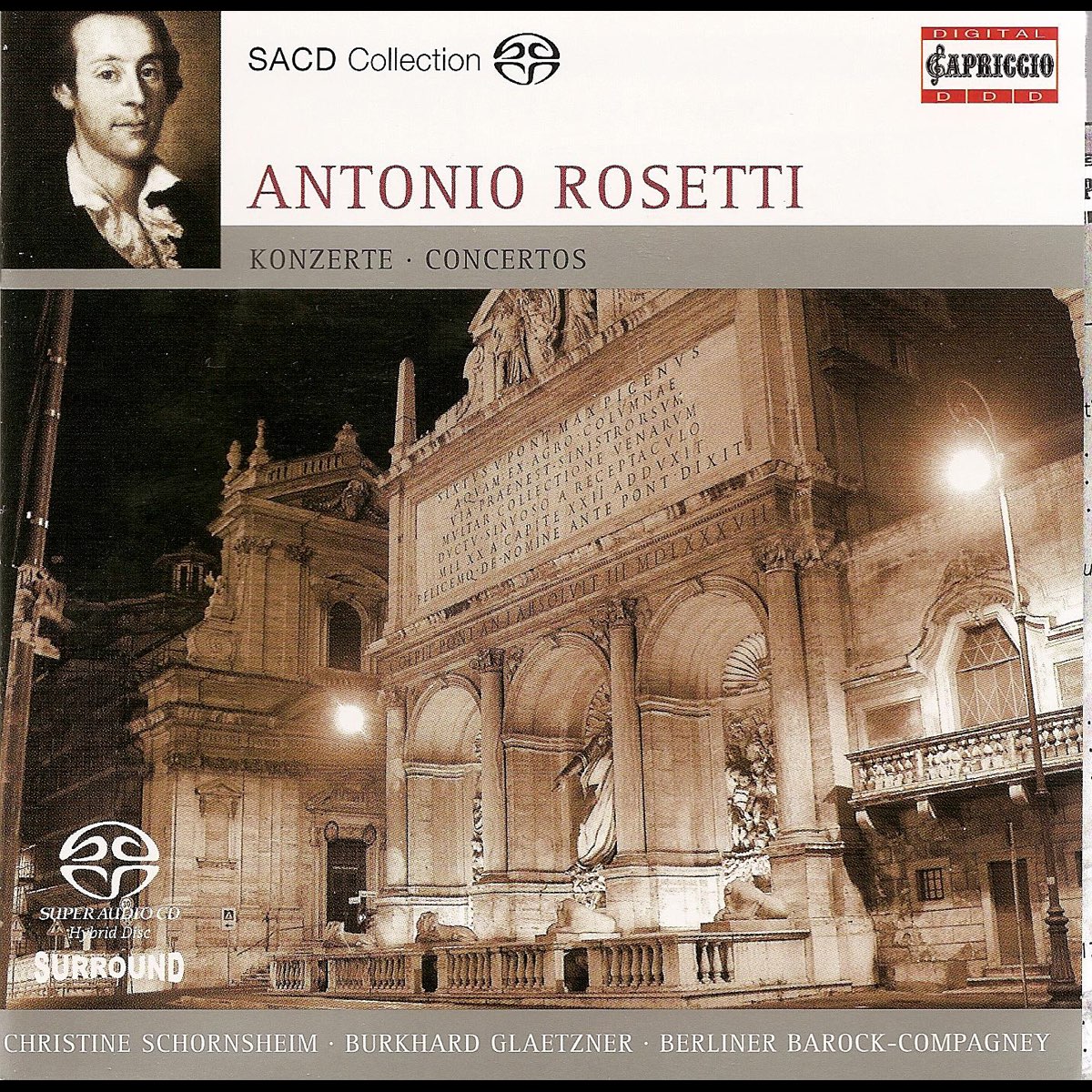 ‎Rosetti Piano Concerto in G Major, Oboe Concerto in F Major & Horn