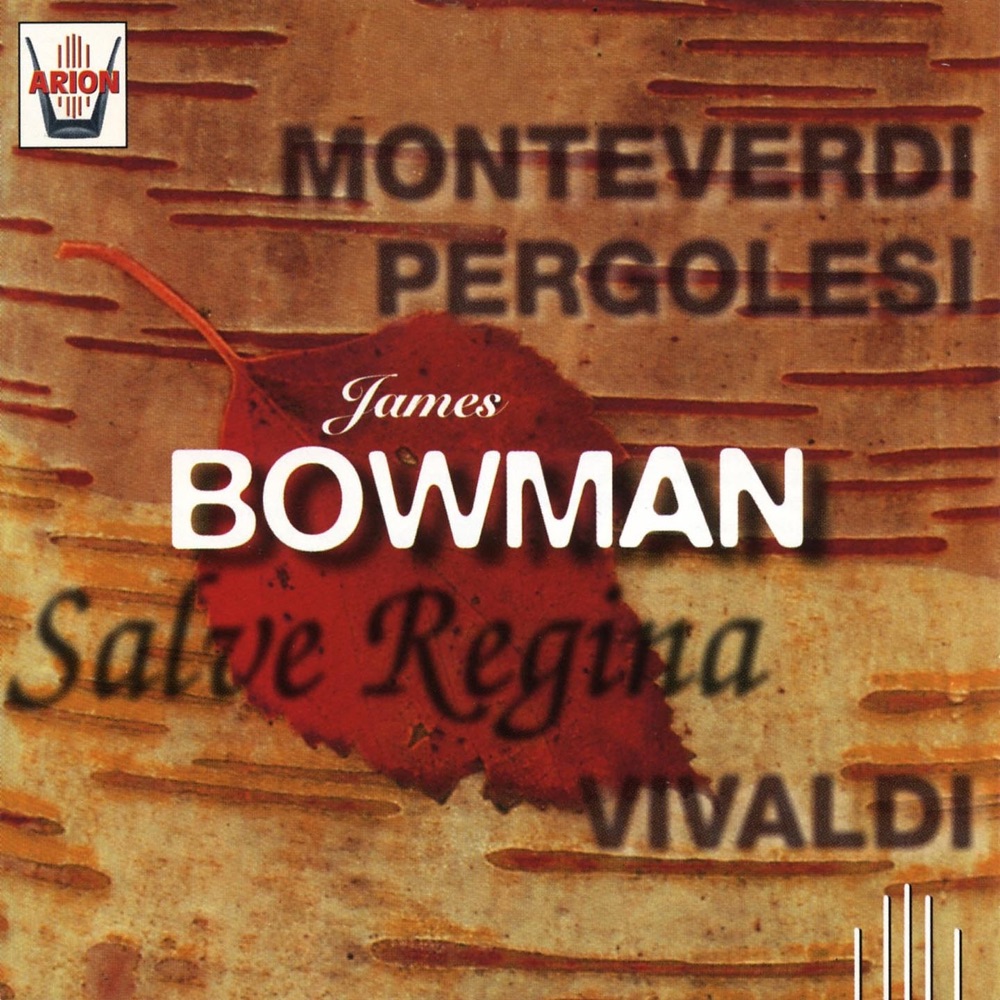 Обложка альбома «James Bowman : Salve Regina» — Ensemble Instrumental Jean-Walter Audoli, James Bowman, Yuriko Naganuma & Béatrice Noël