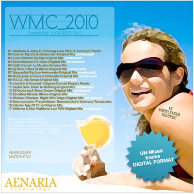 Luca Ricci Presents Aenaria Recordings Wmc 2010 Vol 1