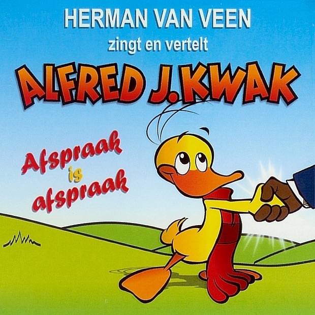 Zingt & vertelt Alfred J. Kwak - Afspraak is afspraak cover