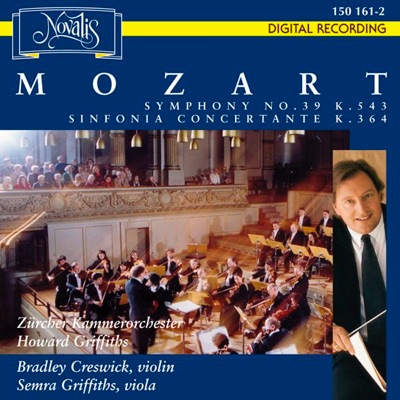 W. A. Mozart: Symphony No. 39 (K. 543), Sinfonia Concertante (K. 364)