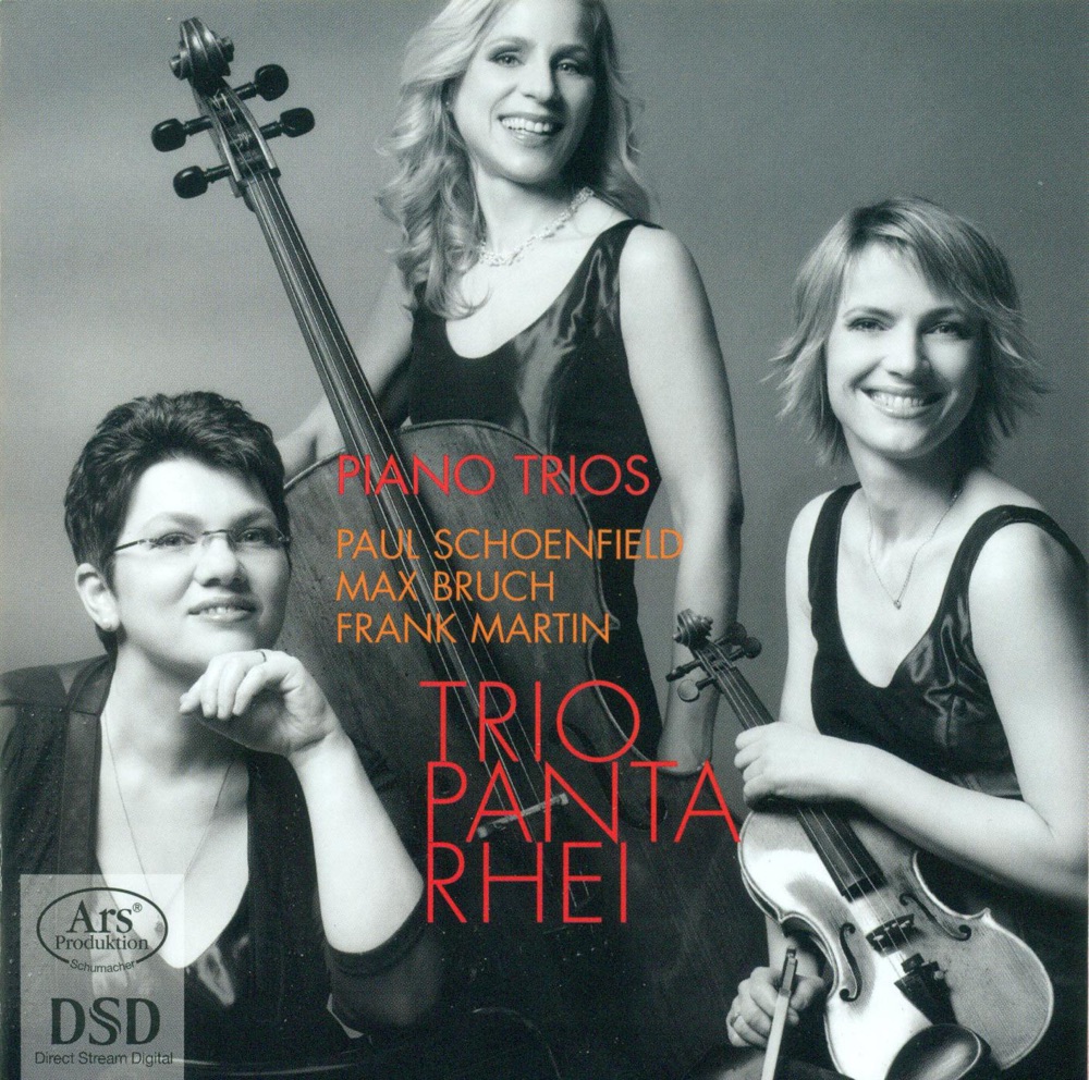 Обложка альбома «Bruch: 8 Pieces - Martin: Trio Sur Des Melodies Populaires Irlandaises - Schoenfield: Cafe Music» — Trio Panta Rhei