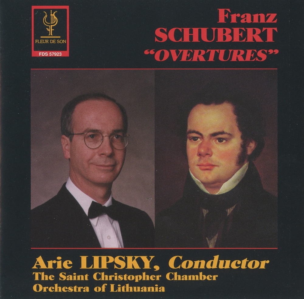 Обложка альбома «Schubert: Overtures» — St. Christopher Chamber Orchestra & Arie Lipsky