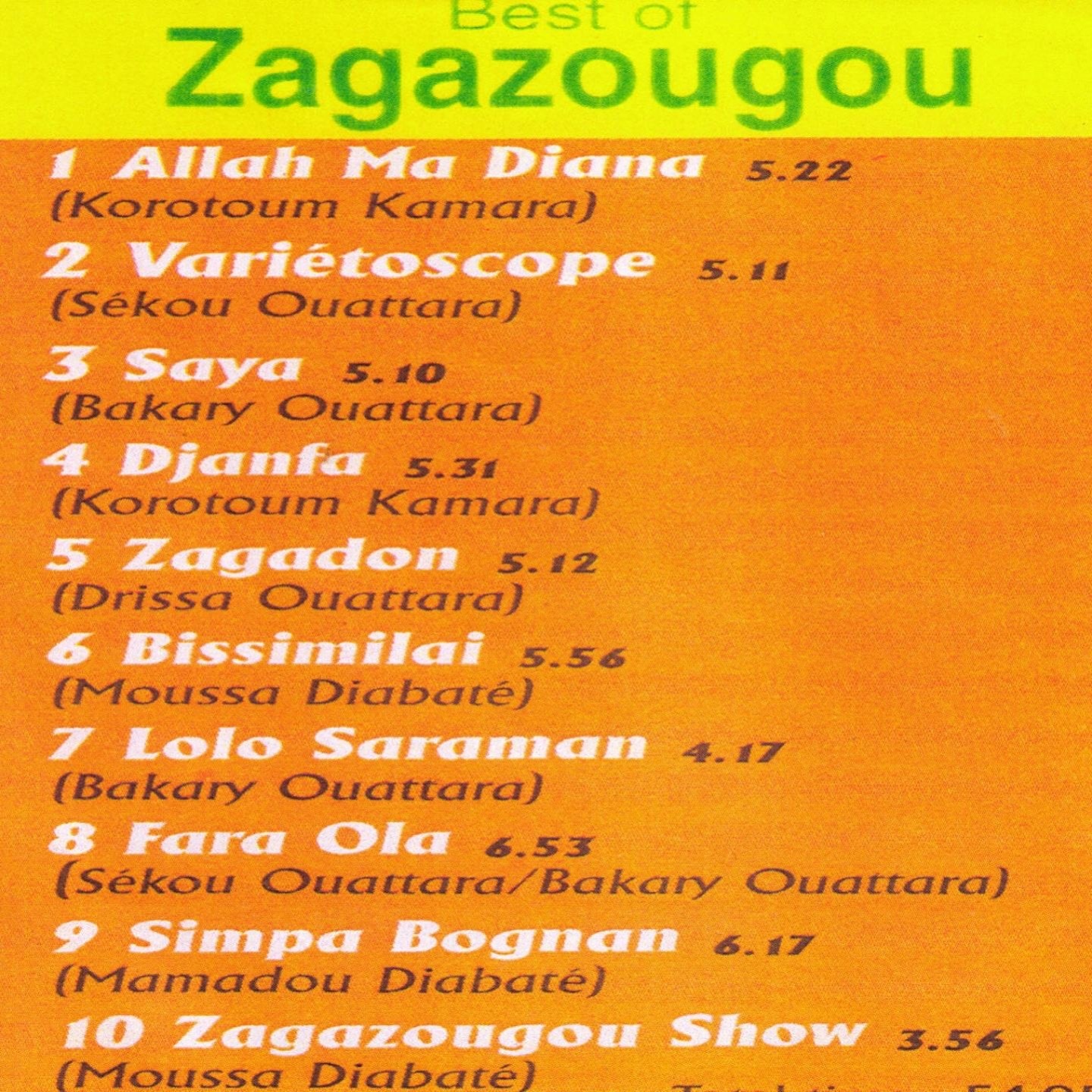 Le Zagazougou - Djanfa
