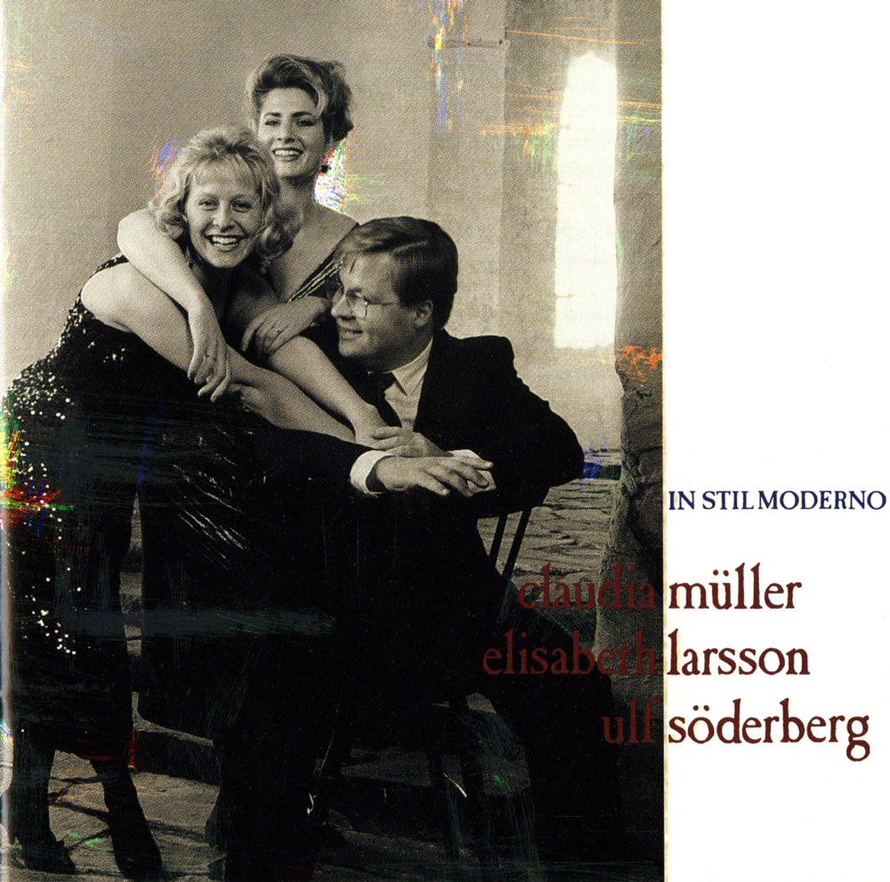 Обложка альбома «In stil Moderno» — Ulf Soderberg, Claudia Muller & Elisabeth Larsson