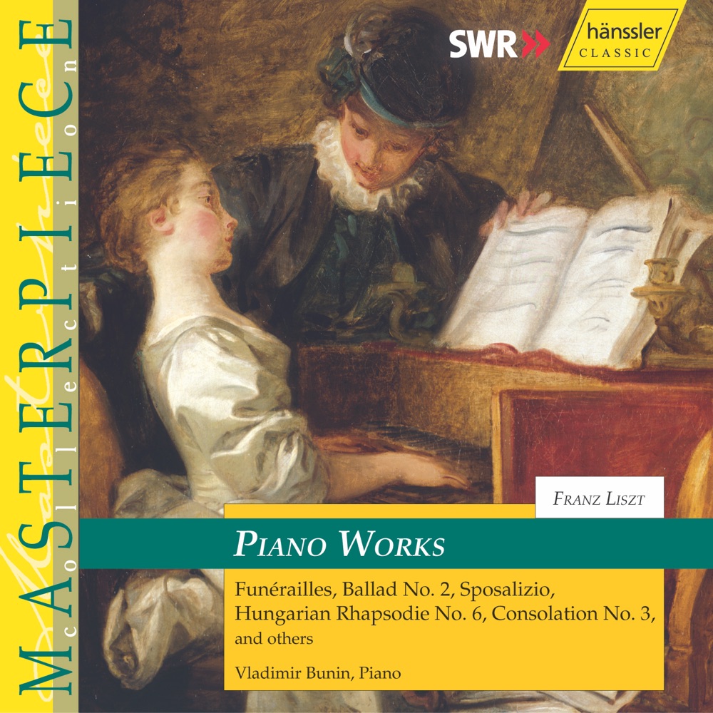 Обложка альбома «Liszt: Piano Works (Selection)» — Vladimir Bunin