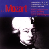 Mozart: Symphonie No. 25, 29 & Danses Allemandes artwork