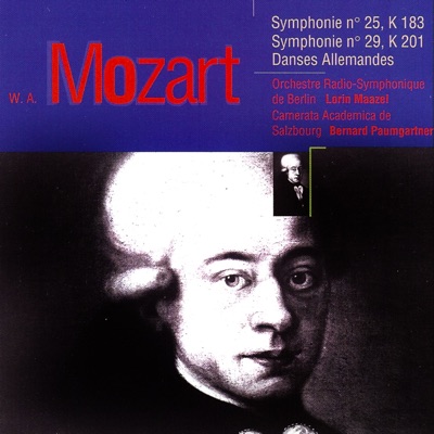 Mozart: Symphonie No. 25, 29 & Danses Allemandes