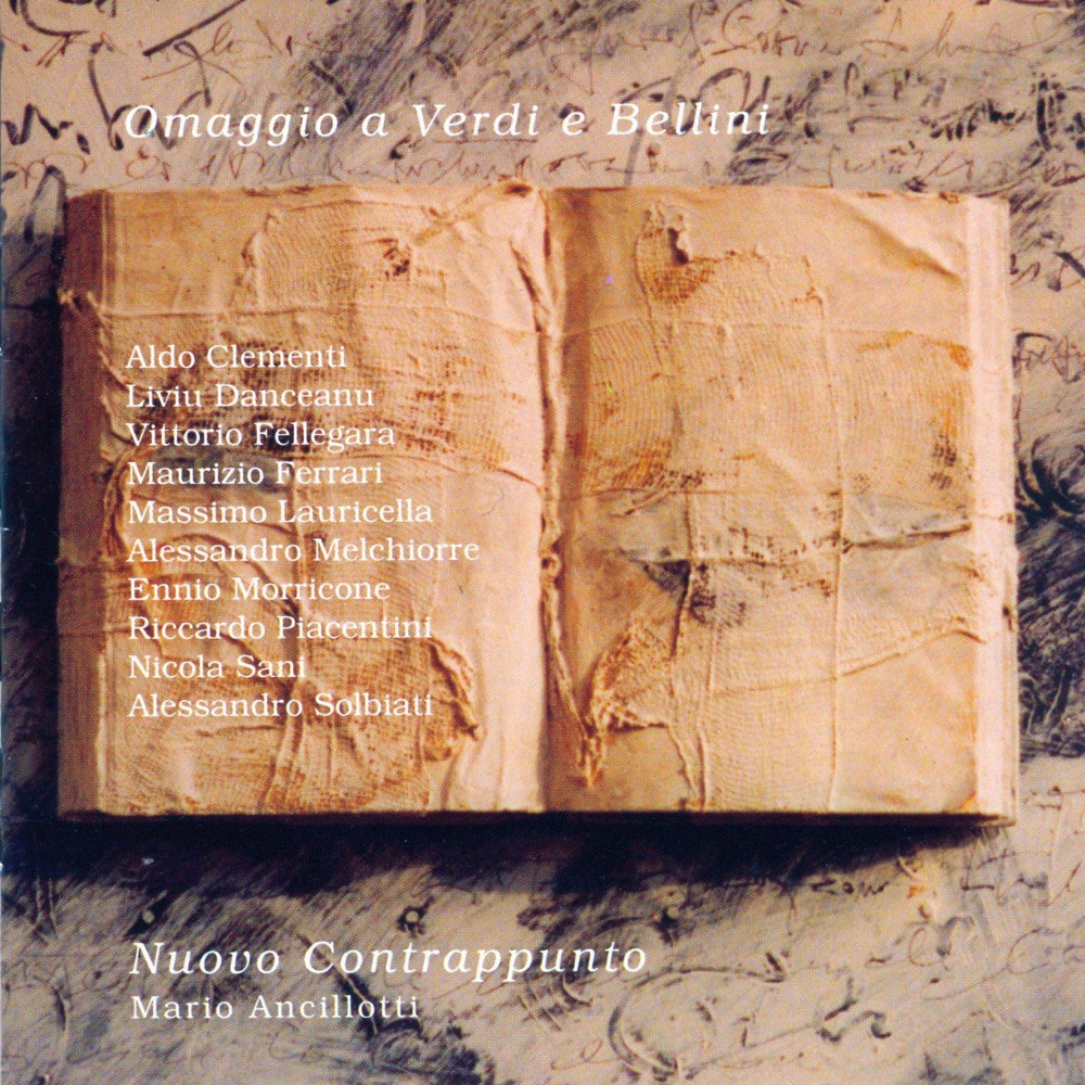 Обложка альбома «Omaggio a Verdi e Bellini» — Mario Ancillotti & Nuovo Contrappunto