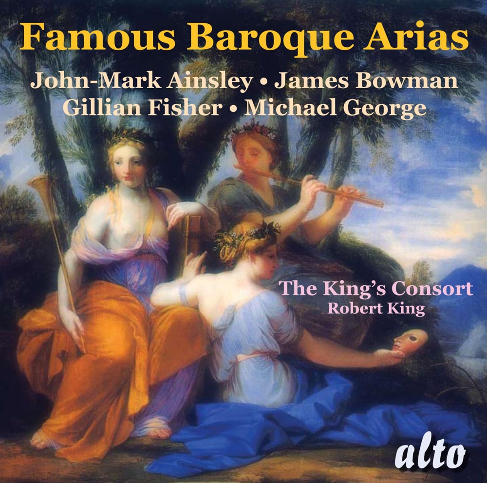 Обложка альбома «Famous Baroque Arias» — Robert King & The King's Consort