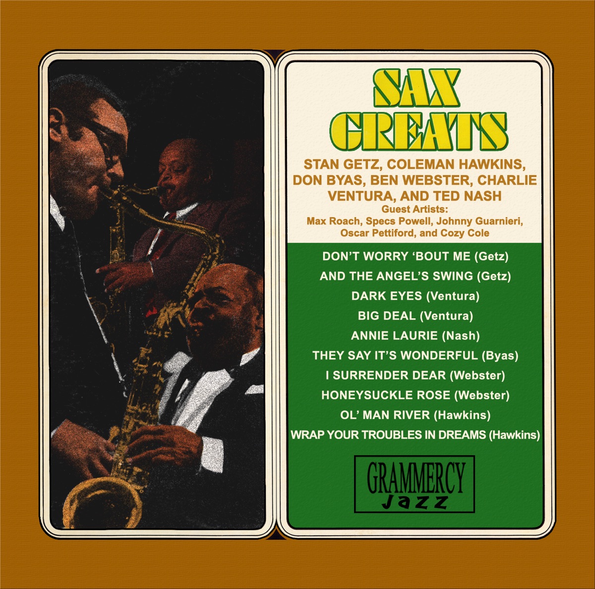Sax Greats cover art