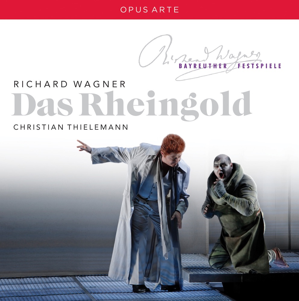 Обложка альбома «Wagner, R.: Das Rheingold» — Kwangchul Youn, Michelle Breedt, Ralf Lukas, Clemens Bieber, Arnold Bezuyen, Christian Thielemann, Bayreuth Festival Orchestra, Hans-Peter Konig, Andrew Shore, Gerhard Siegel, Christa Mayer, Albert Dohmen, Edith Haller, Fionnuala McCarthy, Ulrike Helzel & Simone Schröder