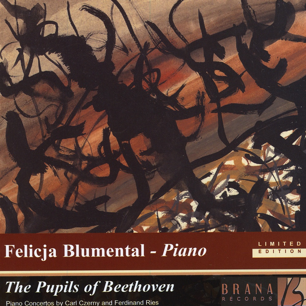 Обложка альбома «The Pupils of Beethoven» — Felicja Blumental, Vienna Chamber Orchestra, Salzburg Chamber Orchestra,, Halmut Froschauer & Theodore Guschlbauer