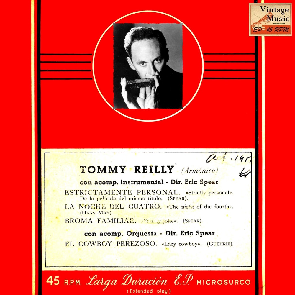 Обложка альбома «Vintage Jazz No. 156 - EP: Strictly Personal, Harmonic - EP» — Tommy Reilly