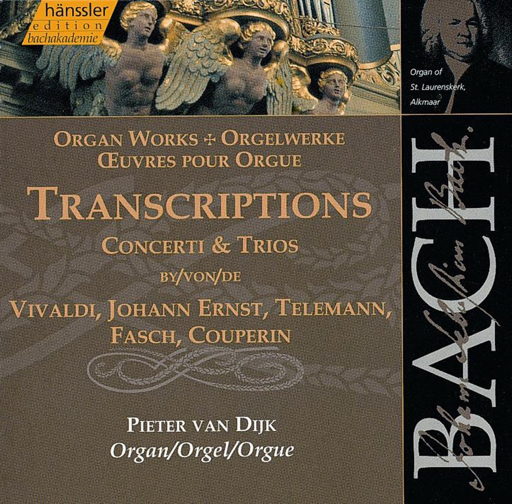 Обложка альбома «Bach, J.S.: Keyboard Transcriptions» — Pieter van Dijk