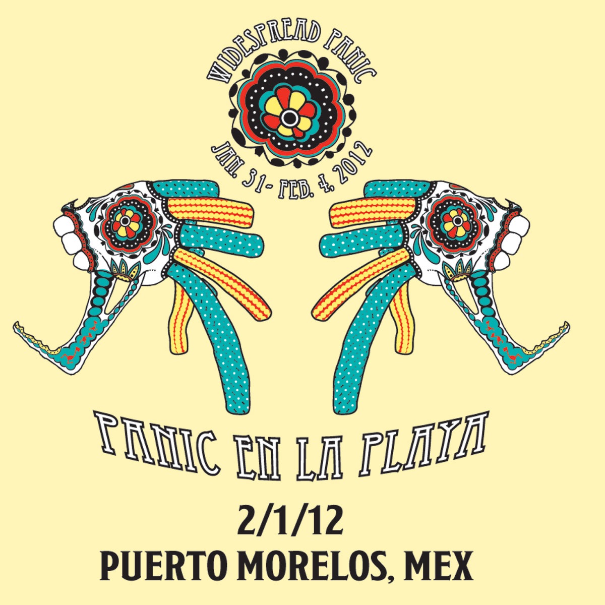 Live at Panic En La Playa 2/1/2012