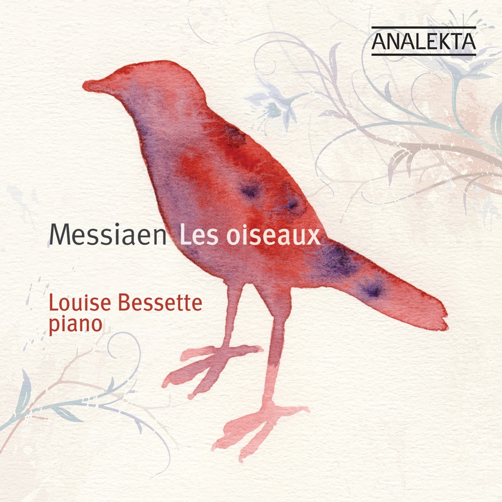 Обложка альбома «Messiaen: Les oiseaux» — Louise Bessette