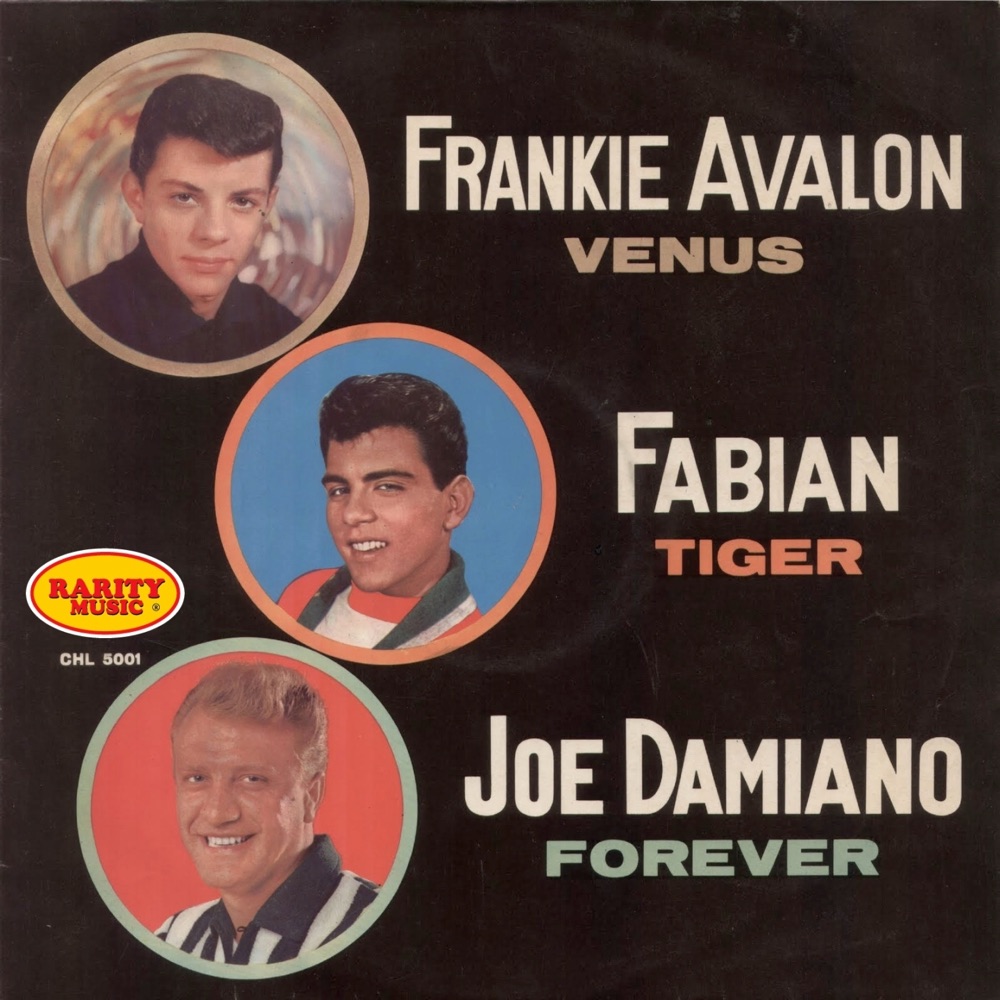 Обложка альбома «Rarity Music Pop, Vol. 24 (Peter De Angelis Presents Frankie Avalon Fabian, Joe Damiano)» — Frankie Avalon, Fabian & Joe Damiano