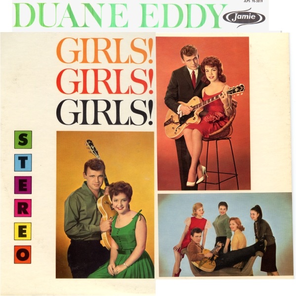Обложка альбома «Girls! Girls! Girls!» — Duane Eddy