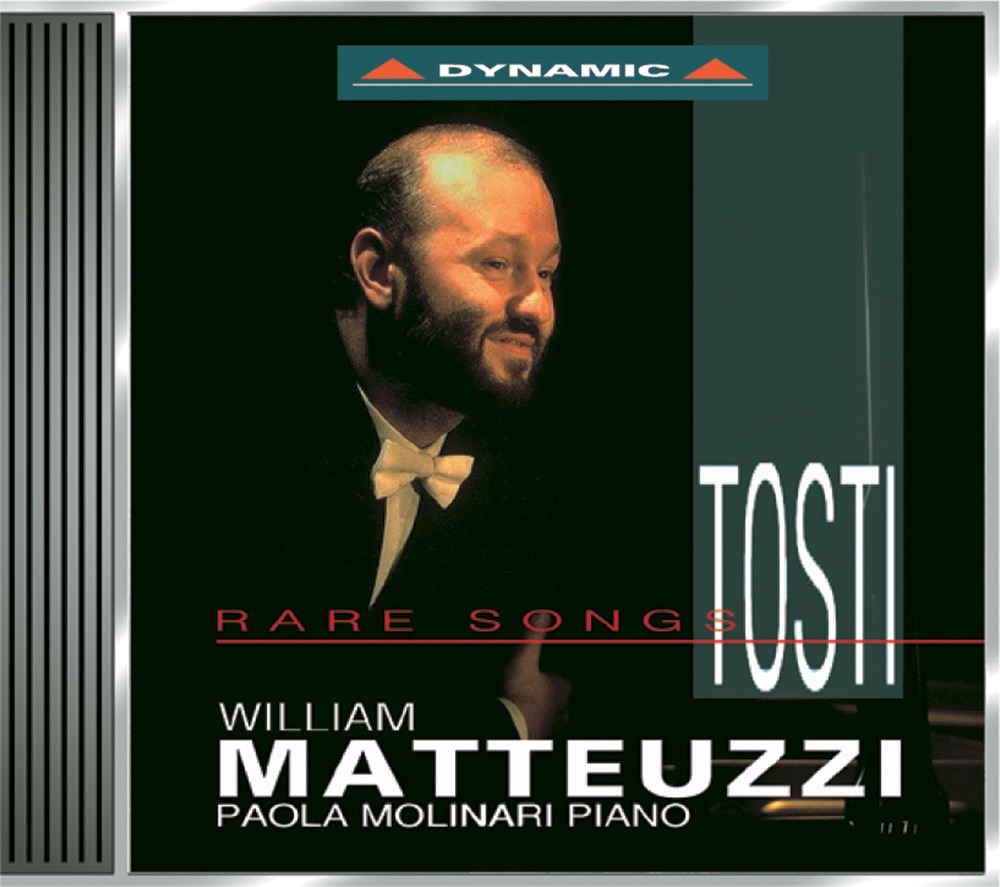 Обложка альбома «Tosti: Rare Songs» — William Matteuzzi & Paola Molinari