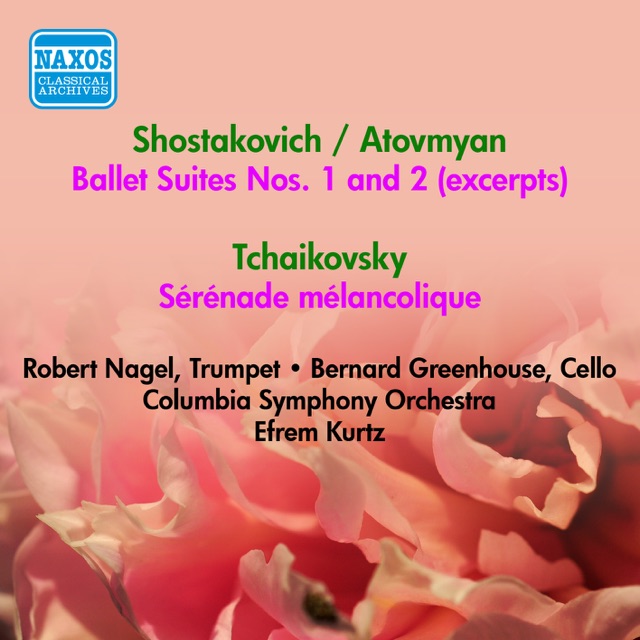 Shostakovich, D.: Ballet Suites Nos. 1, 2 (Excerpts) - Tchaikovsky, P.I.: Serenade Melancolique (Efrem Kurtz) (1952)