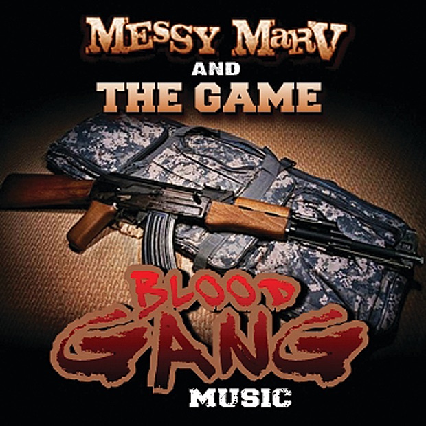 Обложка альбома «Blood Gang Music» — Messy Marv & The Game