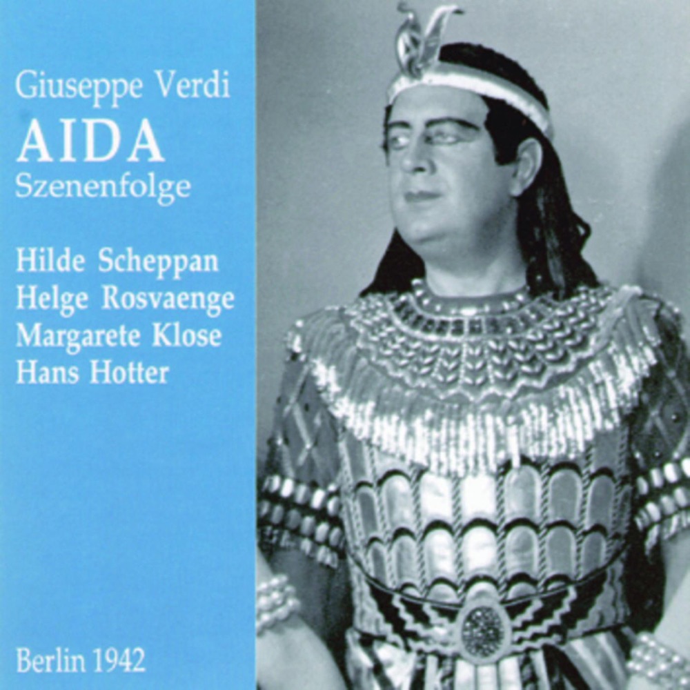 Обложка альбома «Verdi: Aida» — Artur Rother & Rundfunk-Sinfonieorchester Berlin