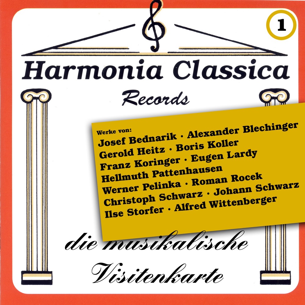Обложка альбома «Harmonia Classica 1 - Die musikalische Visitenkarte» — Brünner Philharmoniker, Camerata Kiew, Philharmonie B.Martinu, Villacher Sinfonieorchester, Paul Polivnick, Milos Alexander Machek & Hans Schamberger U.v.a.
