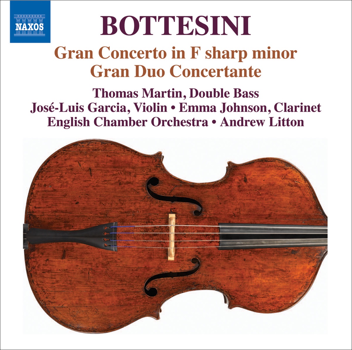 Bottesini: Double Bass Concerto No. 1 in F-Sharp Minor, Gran Duo Concertante