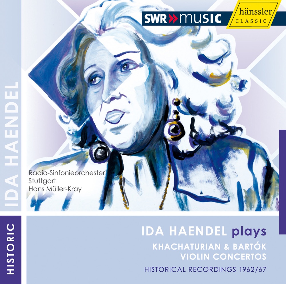 Обложка альбома «Ida Haendel plays Khachaturian and Bartok» — Ida Haendel