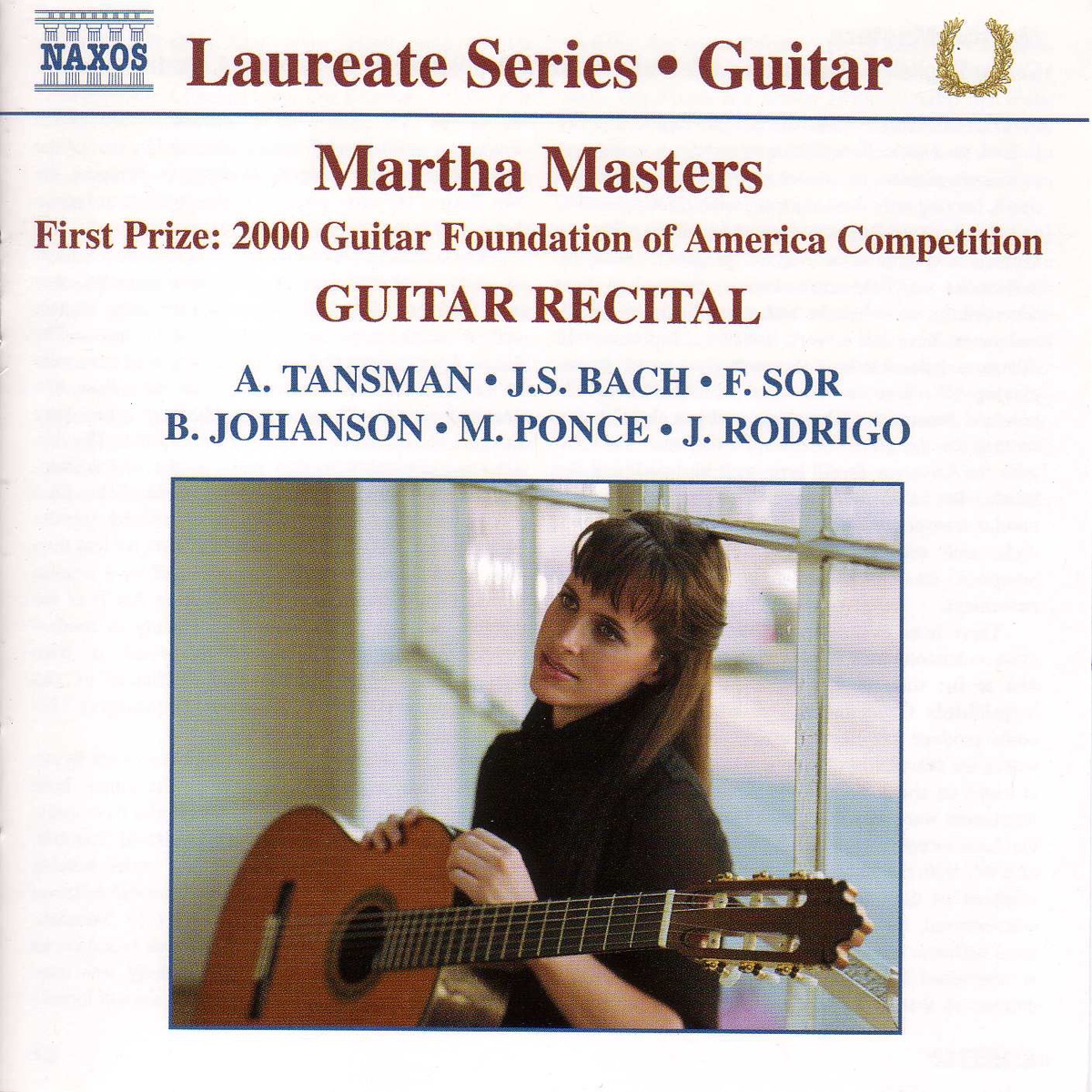 Guitar Recital: Martha Masters cover art
