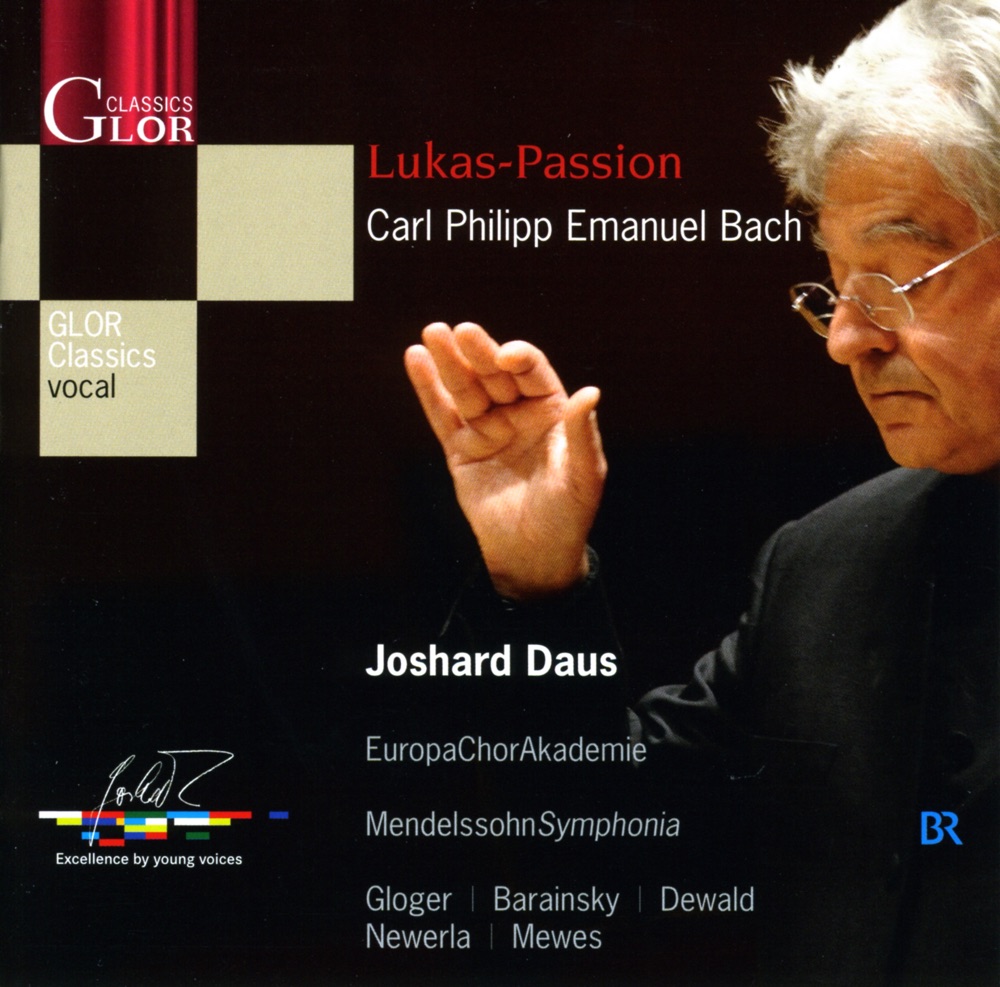 Обложка альбома «Bach, C.P.E.: St. Luke Passion» — Julio Fernandez, Joshard Daus, Europe Choir Academy, Claudia Barainsky, Thomas Dewald, Stephanie Dasch, Mendelssohn Symphonia, Karsten Mewes, Daniel Gloger, Wolfgang Newerla & Egle Cicinskaite
