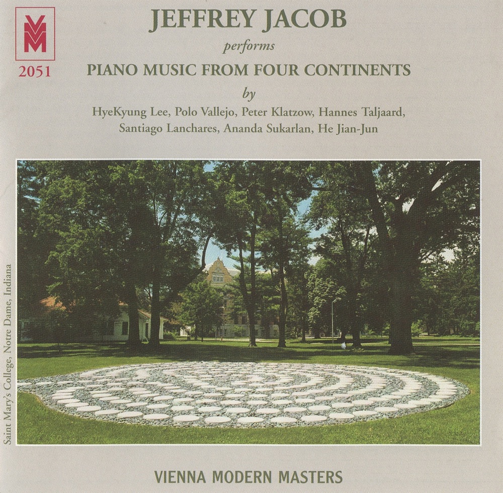 Обложка альбома «Jeffrey Jacob Performs Piano Music from 4 Continents» — Jeffrey Jacob