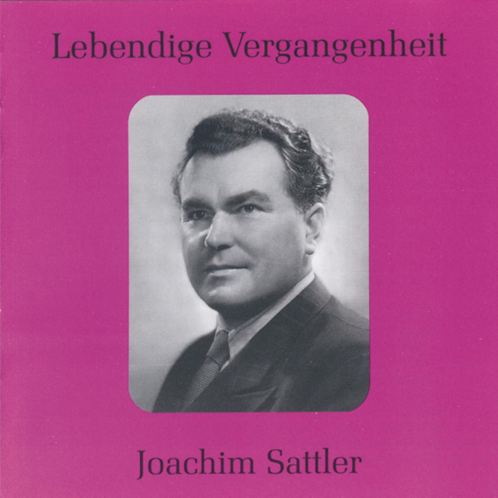 Обложка альбома «Lebendige Vergangenheit - Joachim Sattler» — Joachim Sattler