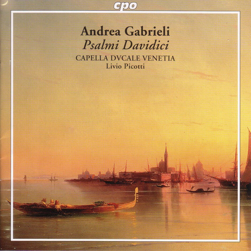 Обложка альбома «Gabrieli, A.: Psalmi Davidici (Psalms of David)» — Livio Picotti & Capella Ducale Venetia