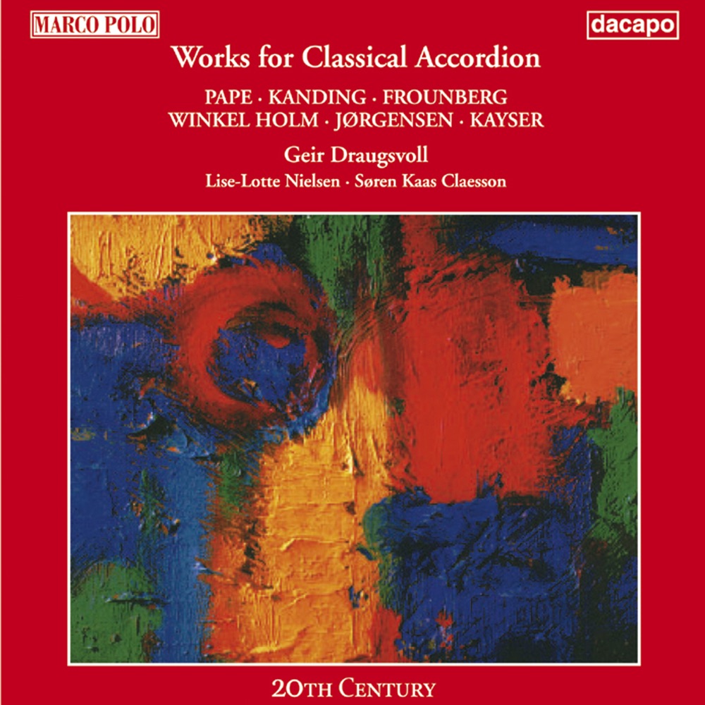 Обложка альбома «Classical Accordion Works by Danish Composers» — Soren Kaas Claesson, Geir Draugsvoll & Lise-Lotte Nielsen
