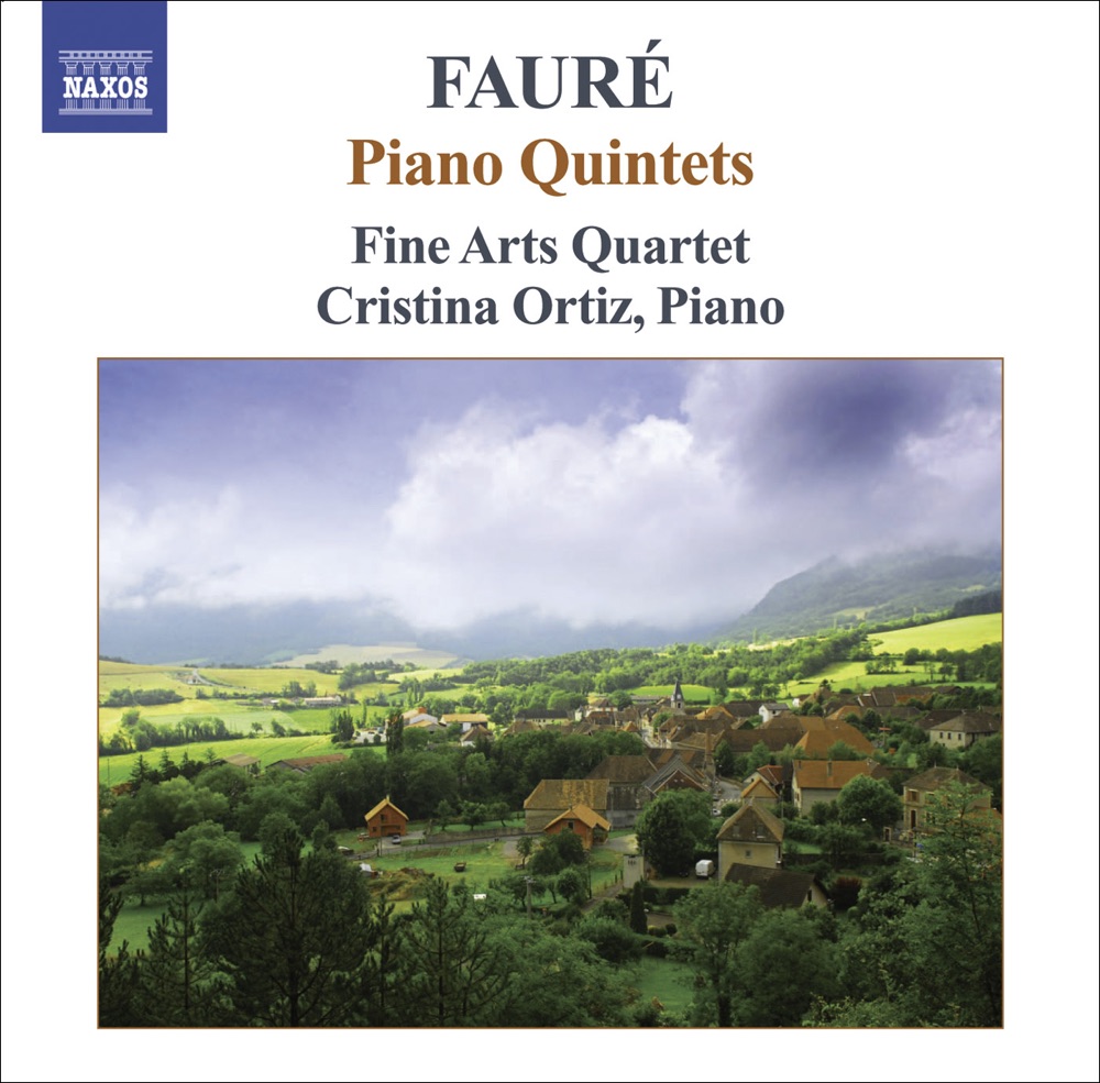 Обложка альбома «Fauré: Piano Quintets» — Cristina Ortiz & Fine Arts Quartet