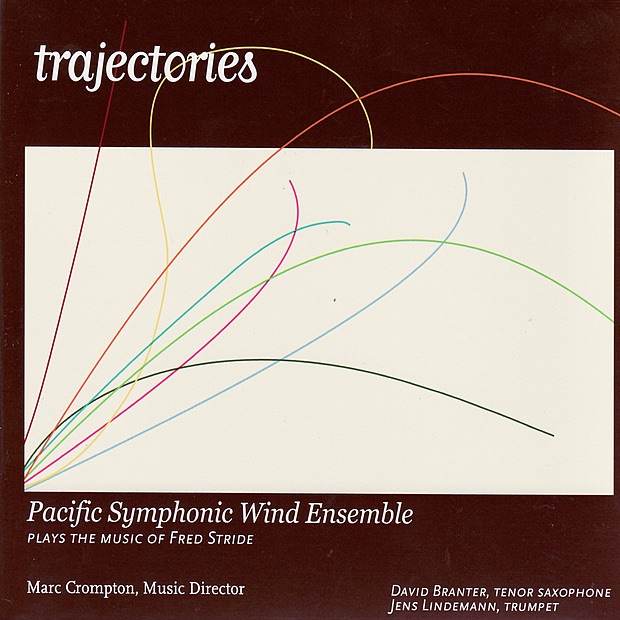 Обложка альбома «Trajectories» — Pacific Symphonic Wind Ensemble