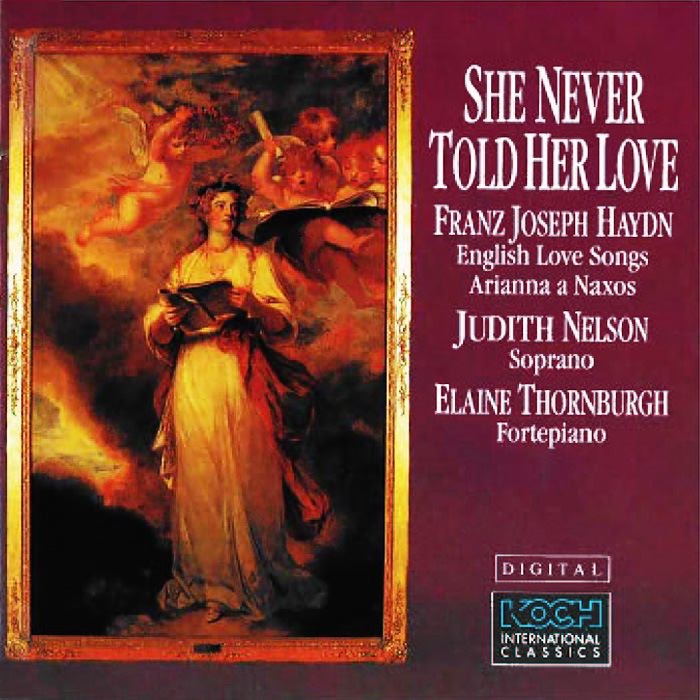 Обложка альбома «She Never Told Her Love» — Elain Thornburgh & Judith Nelson