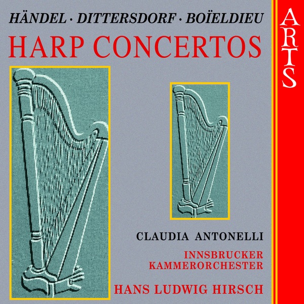 Обложка альбома «Harp Concertos» — Claudia Antonelli, Hans Ludwig Hirsch & Innsbrucker Kammerorchester