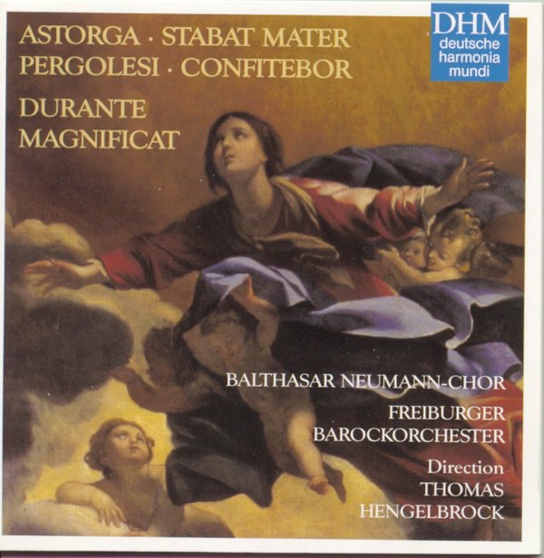 Обложка альбома «Durante, Astorga, Pergolesi: Sacred Works» — Thomas Hengelbrock