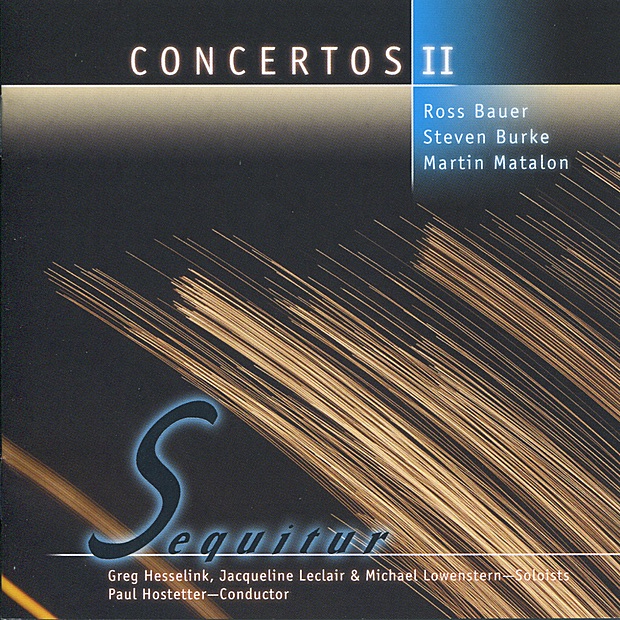 Обложка альбома «Concertos II» — Sequitur & Paul Hostetter