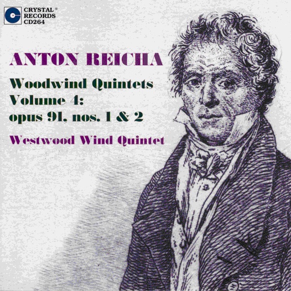 Обложка альбома «Reicha: Woodwind Quintets, Volume 4» — Westwood Wind Quintet