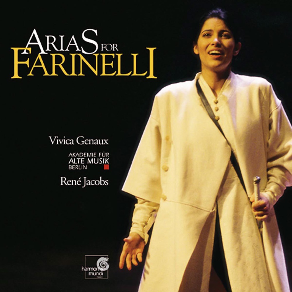 Обложка альбома «Arias for Farinelli» — Akademie für Alte Musik Berlin, René Jacobs & Vivica Genaux