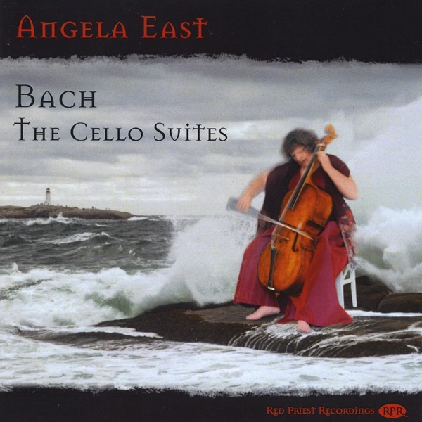 Обложка альбома «Bach: the Cello Suites» — Angela East