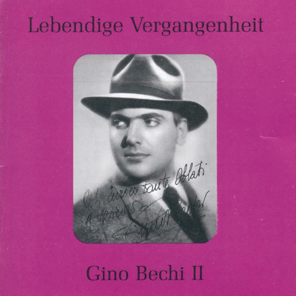Обложка альбома «Lebendige Vergangenheit - Gino Bechi (Vol.2)» — Gino Bechi
