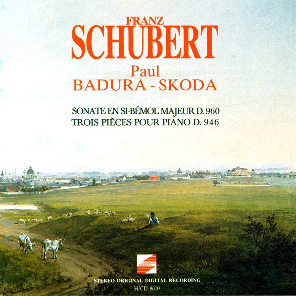 Обложка альбома «Schubert: Sonate D. 960, 3 Klavierstücke D. 946» — Paul Badura-Skoda