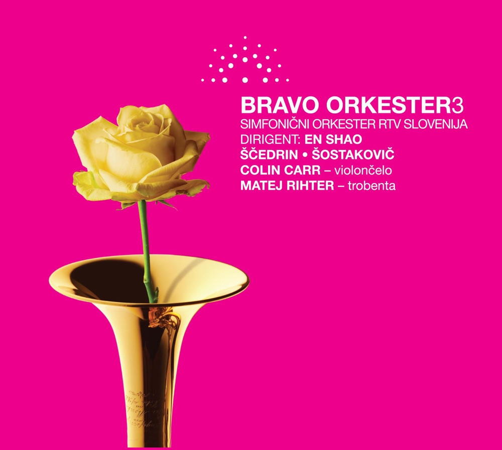 Обложка альбома «Bravo Orkester Vol. 3» — Colin Carr, Matej Rihter & Simfonicni Orkester RTV Slovenija